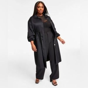 Drawstring waist jacket